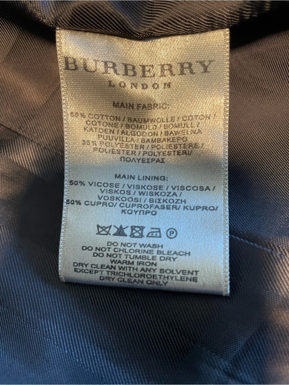 Burberry Women's Silv Double-Breasted Trench Coat - Picture 6 of 16